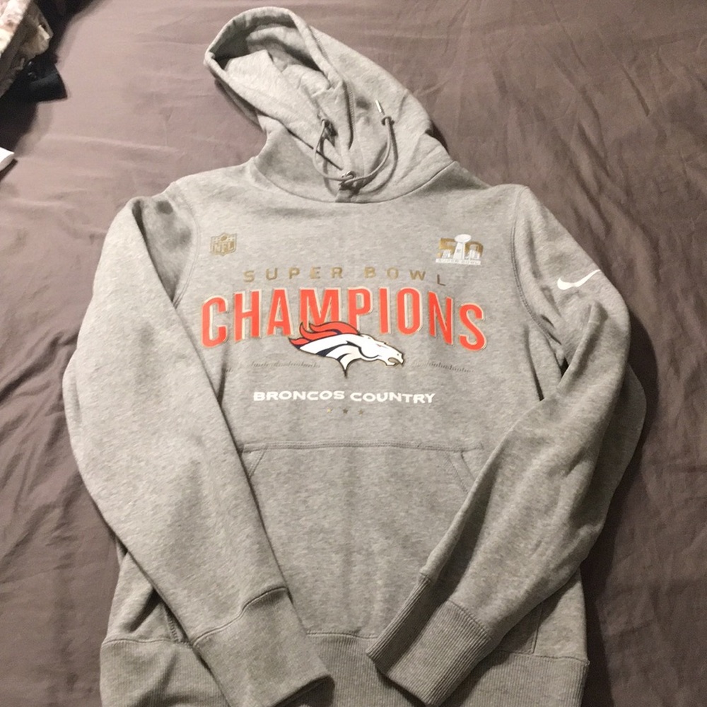 Unisex Broncos Super Bowl 50 Nike hoodie